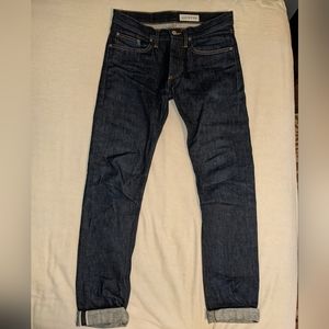 Gustin Dark Blue Raw Denim